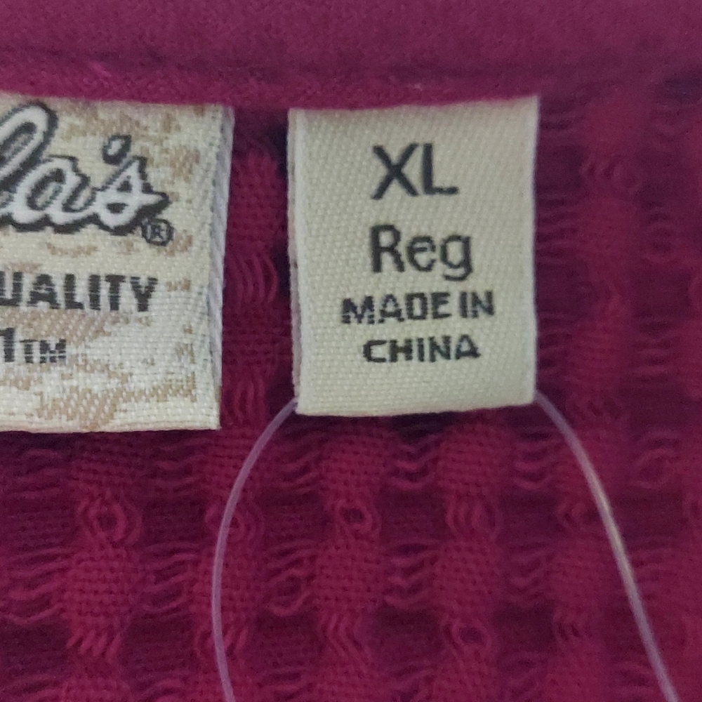 NWT Cabela's Raspberry Waffle Jacket - Picture 9 of 13